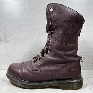 Dr Martens 1914 Triumph Aimilita Floral Fold Over Boots - Women's Size 11